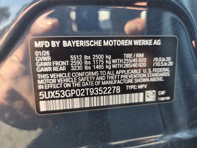 2026 BMW X3 30 xDrive