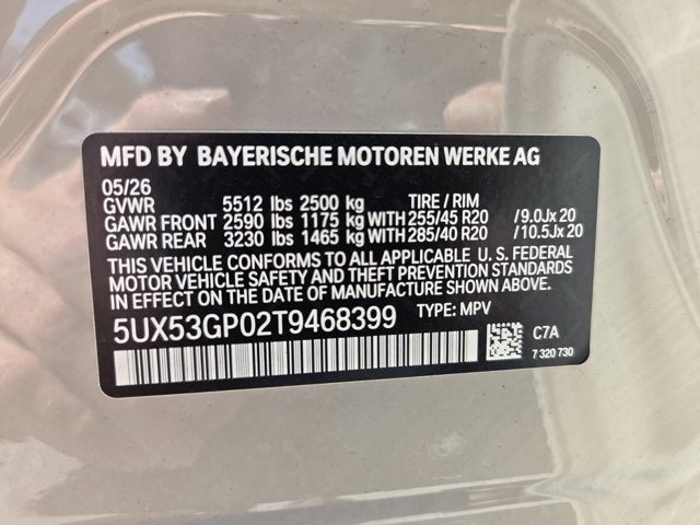 2026 BMW X3 30 xDrive