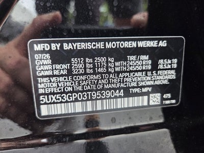 2026 BMW X3 30 xDrive