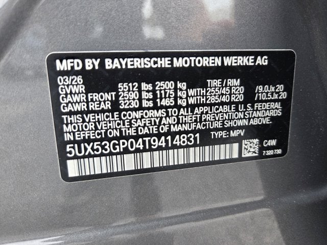 2026 BMW X3 30 xDrive