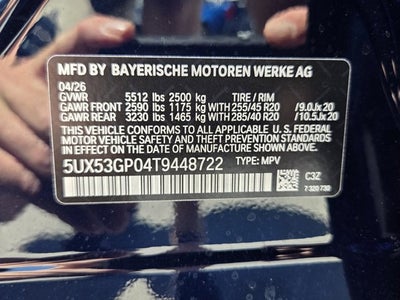 2026 BMW X3 30 xDrive