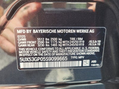 2025 BMW X3 30 xDrive