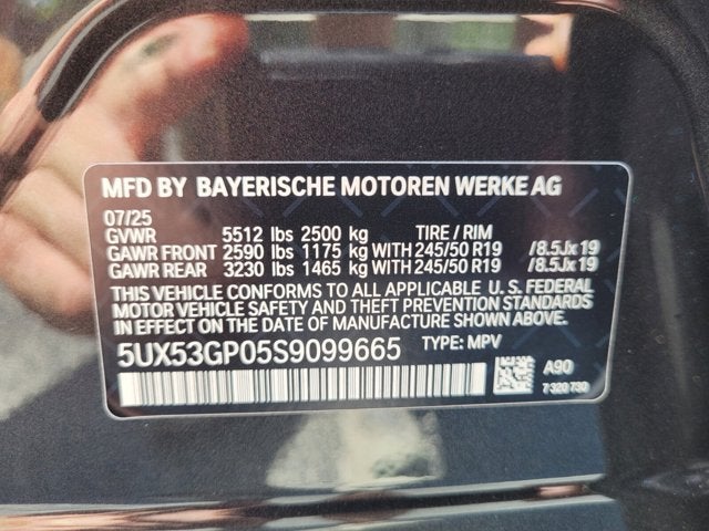 2025 BMW X3 30 xDrive