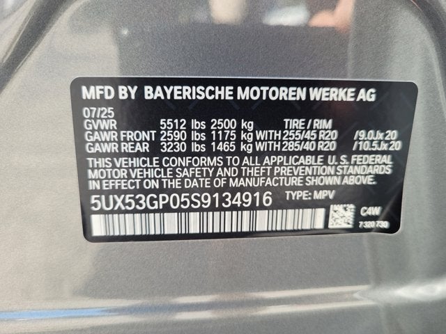 2025 BMW X3 30 xDrive
