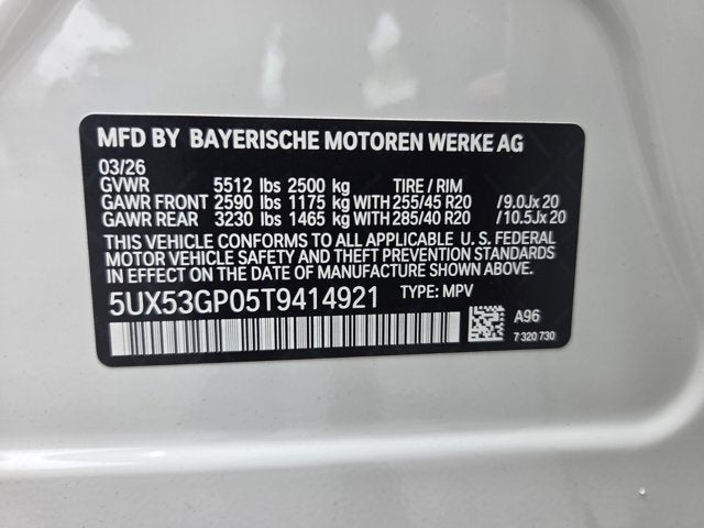 2026 BMW X3 30 xDrive
