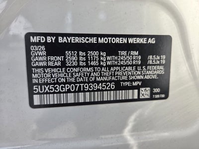 2026 BMW X3 30 xDrive