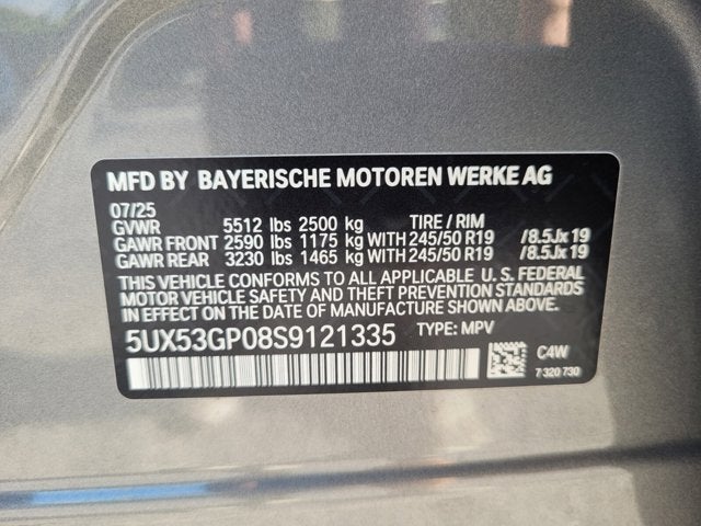 2025 BMW X3 30 xDrive