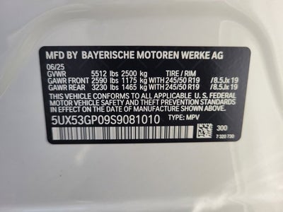 2025 BMW X3 30 xDrive