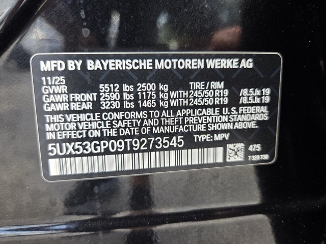 2026 BMW X3 30 xDrive