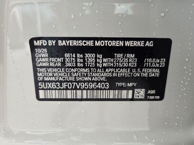 2027 BMW X5 40 xDrive