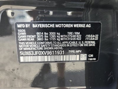2027 BMW X5 40 40 xdrive