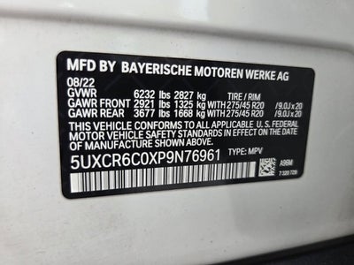 2023 BMW X5 xDrive40i