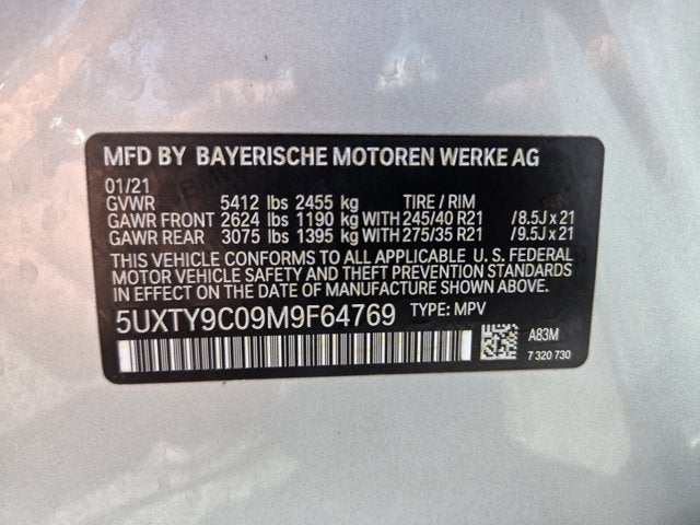 2021 BMW X3 M40i