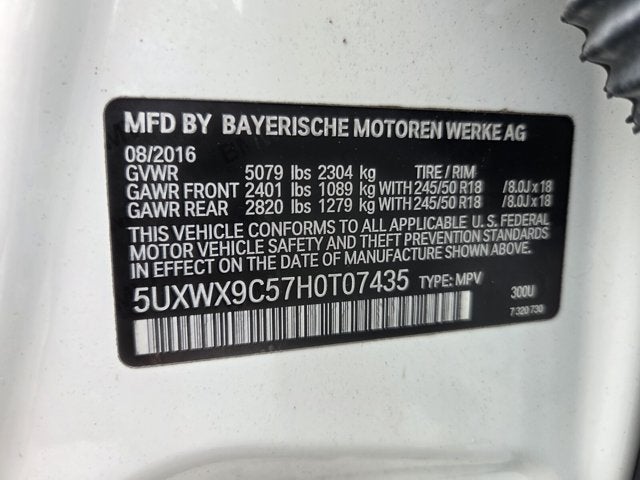 2017 BMW X3 xDrive28i
