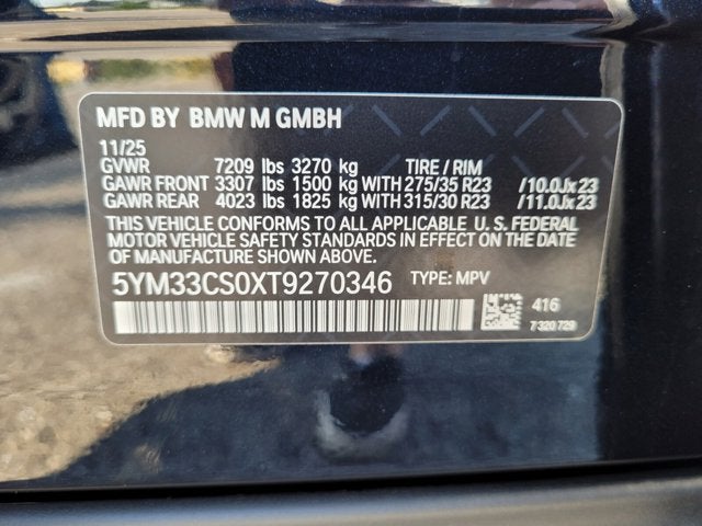 2026 BMW XM Label