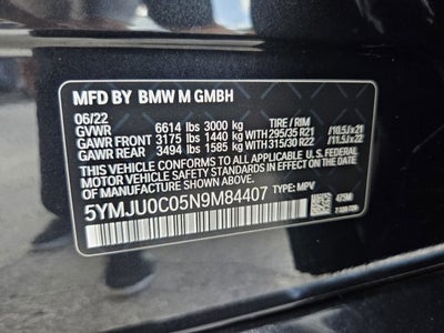 2022 BMW X5 Base