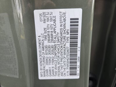 2026 Honda CR-V Hybrid TrailSport
