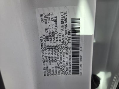 2026 Honda CR-V Hybrid Sport Touring