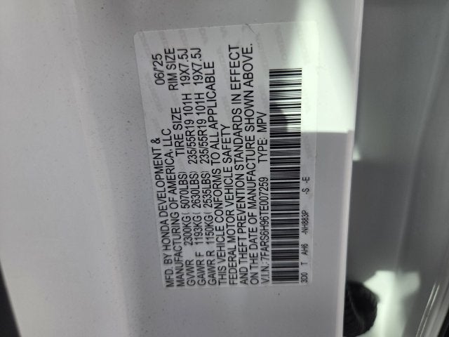2026 Honda CR-V Hybrid Sport Touring