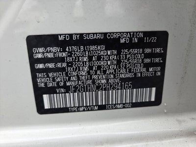 2023 Subaru Crosstrek Limited