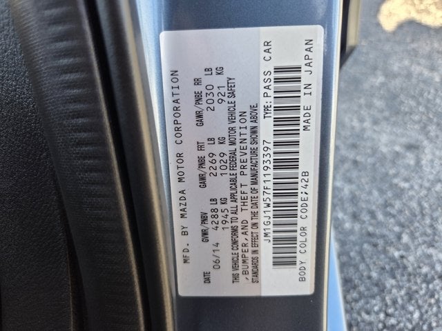 2015 Mazda Mazda6 i Grand Touring