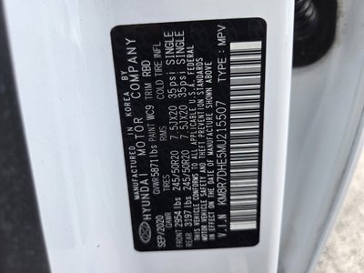 2021 Hyundai Palisade Calligraphy