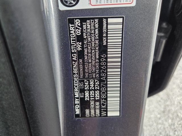 2020 Mercedes-Benz E-Class E 350