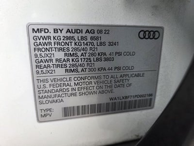2023 Audi Q7 Premium Plus