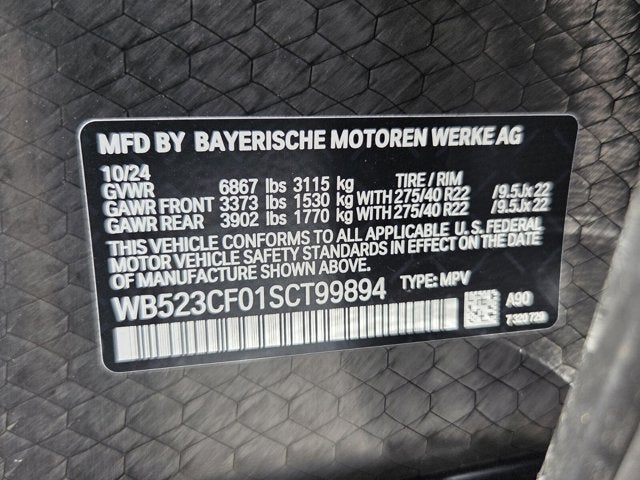 2025 BMW iX xDrive50