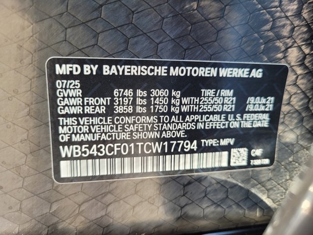 2026 BMW iX xDrive45