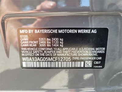 2021 BMW 530e 530e