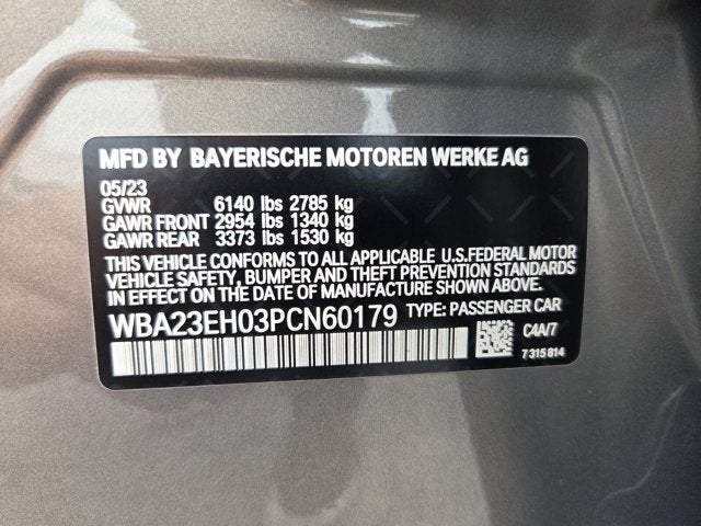 2023 BMW 740i 740i