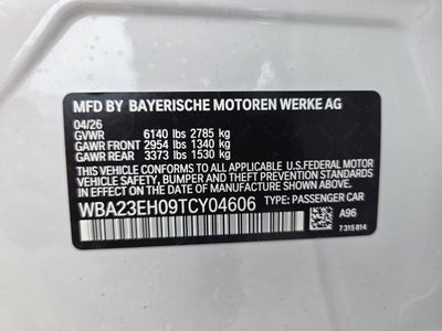 2026 BMW 740i 740i