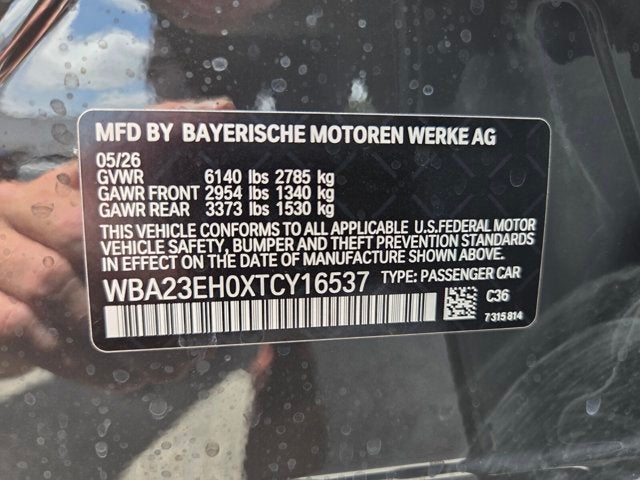 2026 BMW 740i 740i
