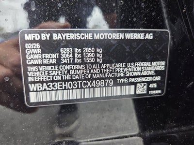 2026 BMW 7 Series 740i xDrive