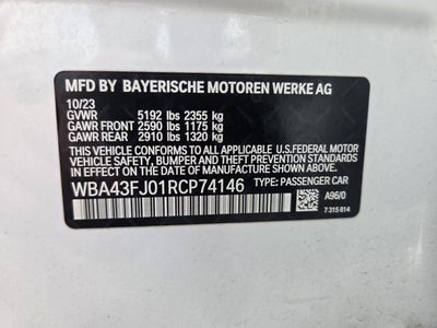 2024 BMW 530i 530i