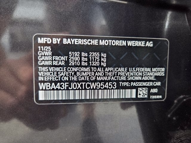 2026 BMW 530i 530i