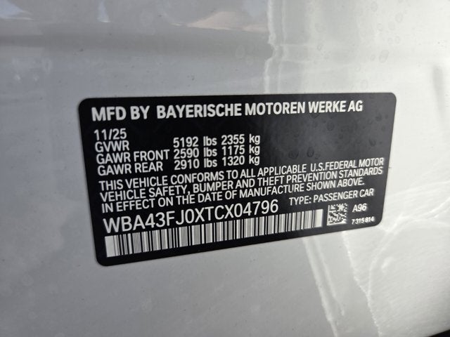 2026 BMW 530i 530i