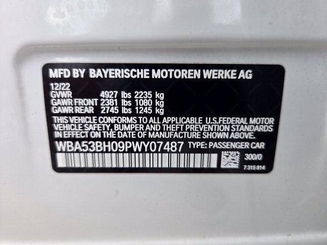 2023 BMW 530i 530i