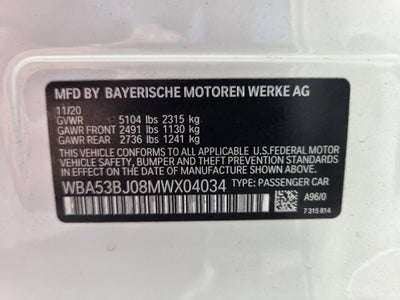2021 BMW 540i 540i