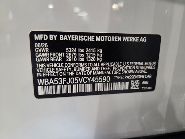 2027 BMW 530i 530i xDrive
