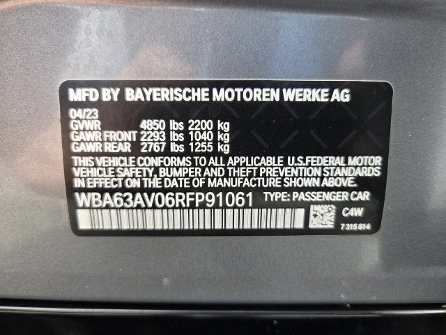 2024 BMW 430i 430i