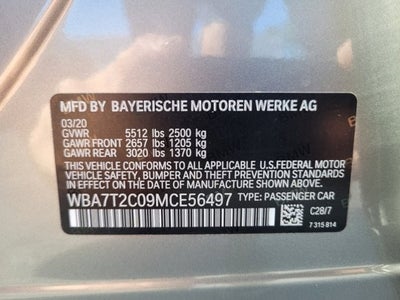2021 BMW 740i 740i