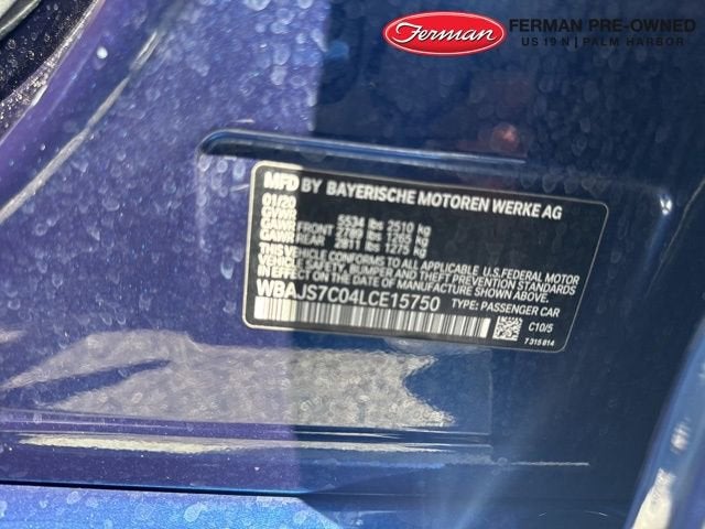 2020 BMW 5 Series M550i xDrive