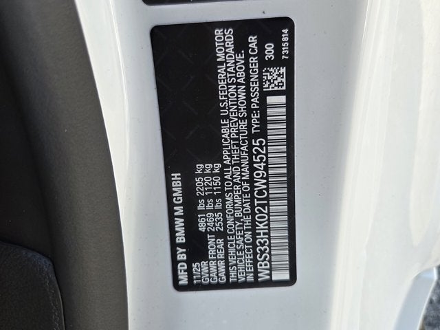 2026 BMW M4 Competition xDrive