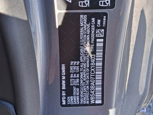 2026 BMW M4 Competition xDrive