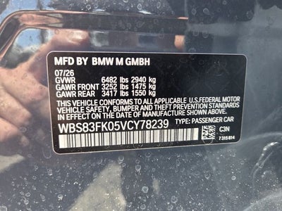 2027 BMW M5 Sedan