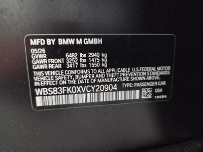 2027 BMW M5 Sedan