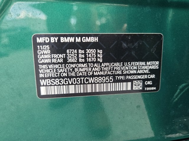 2026 BMW M5 Base