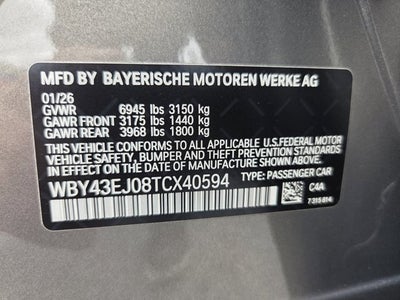 2026 BMW i7 eDrive50